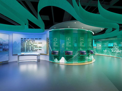電子科技展廳設(shè)計